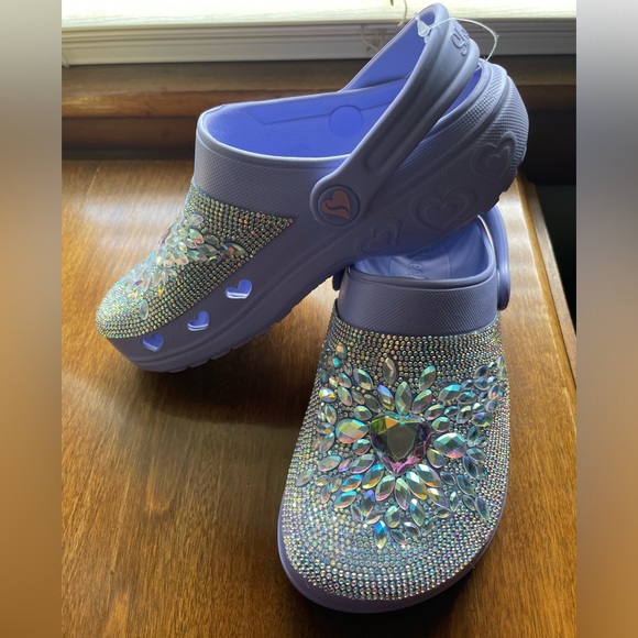 Skechers Bedazzled Clogs Girl Size 2 - Picture 2 of 5
